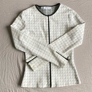 ⛔️SOLD ⛔️French Vintage zip cardigan 38